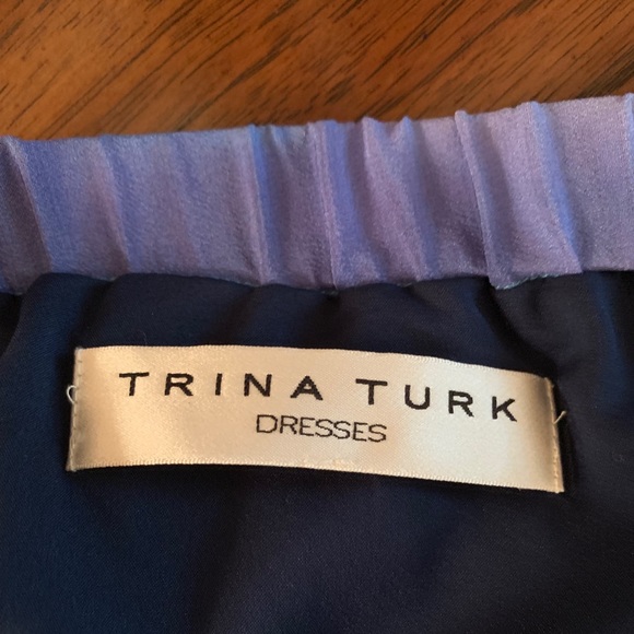 TRINA TURK  I  Amaia Summer Ombré Habotai Dress - Picture 6 of 8